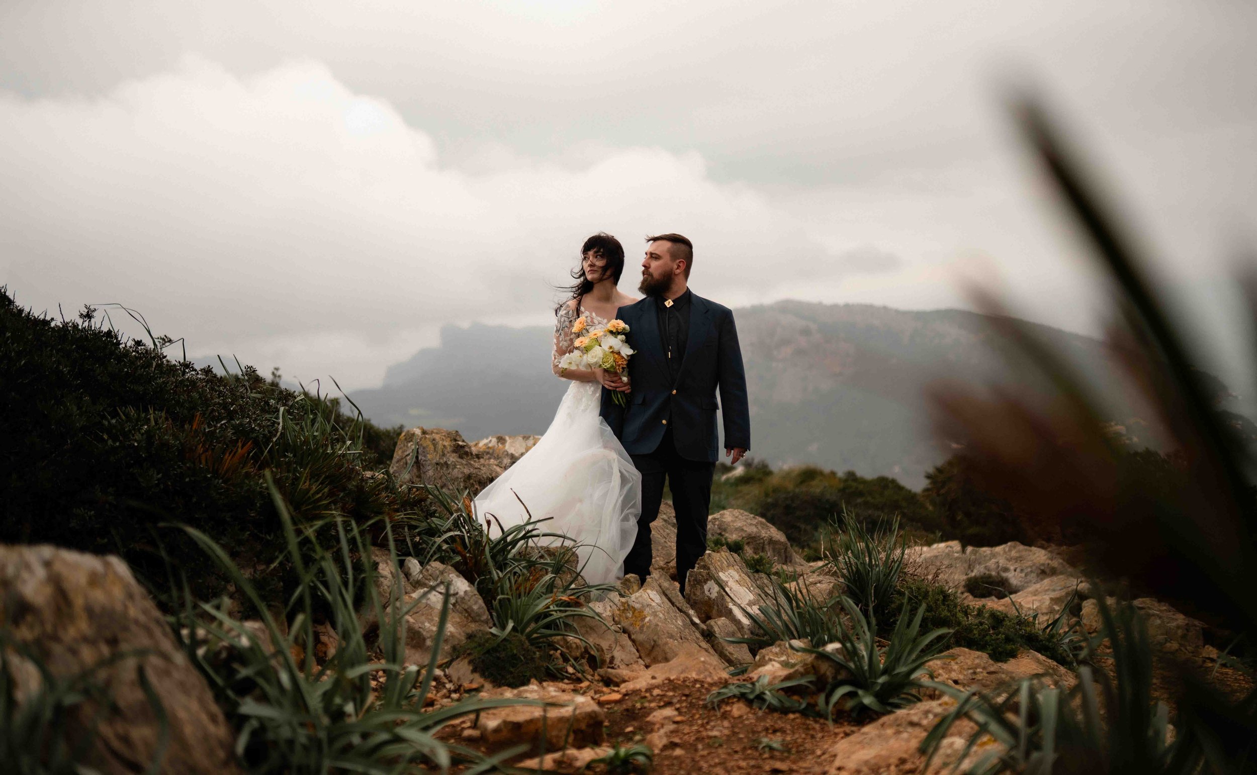 Elopement-Shooting auf Mallorca mit Kayla & Canyon