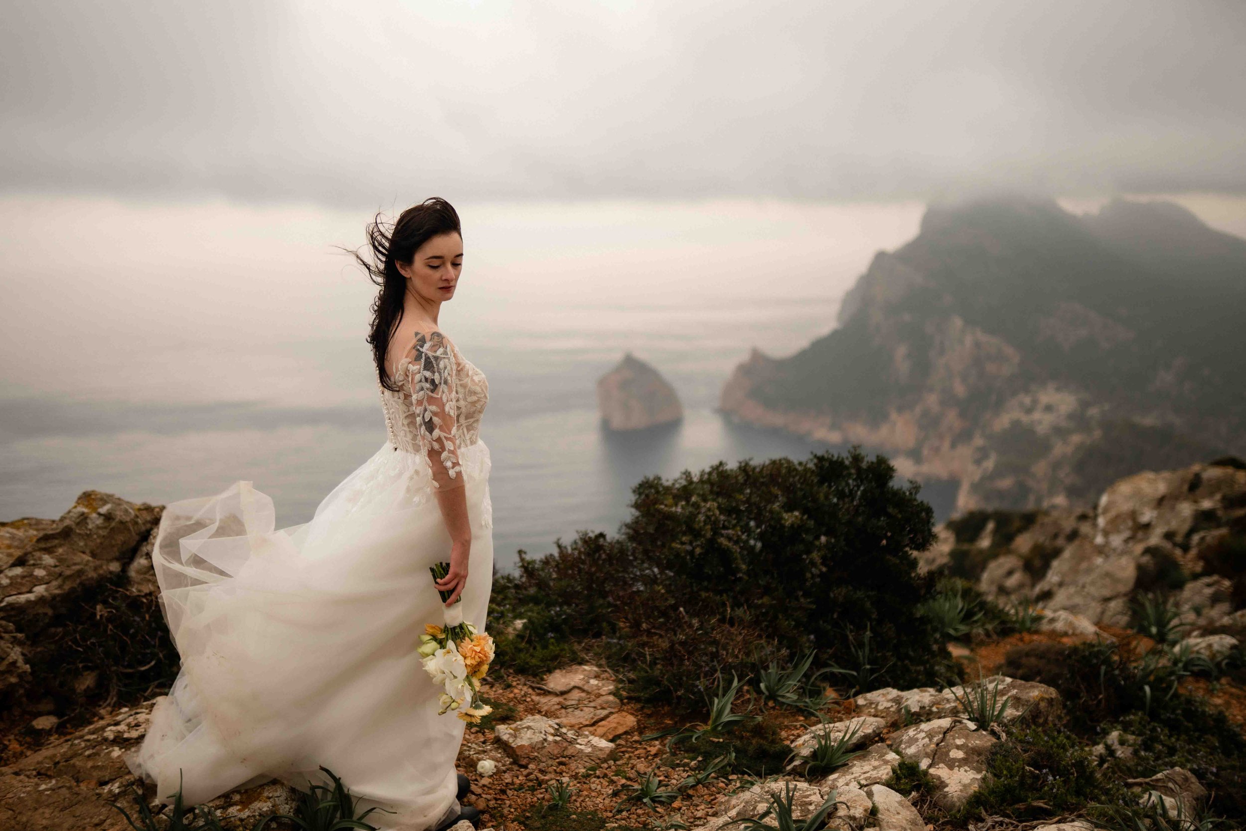 Elopement-Shooting auf Mallorca mit Kayla & Canyon