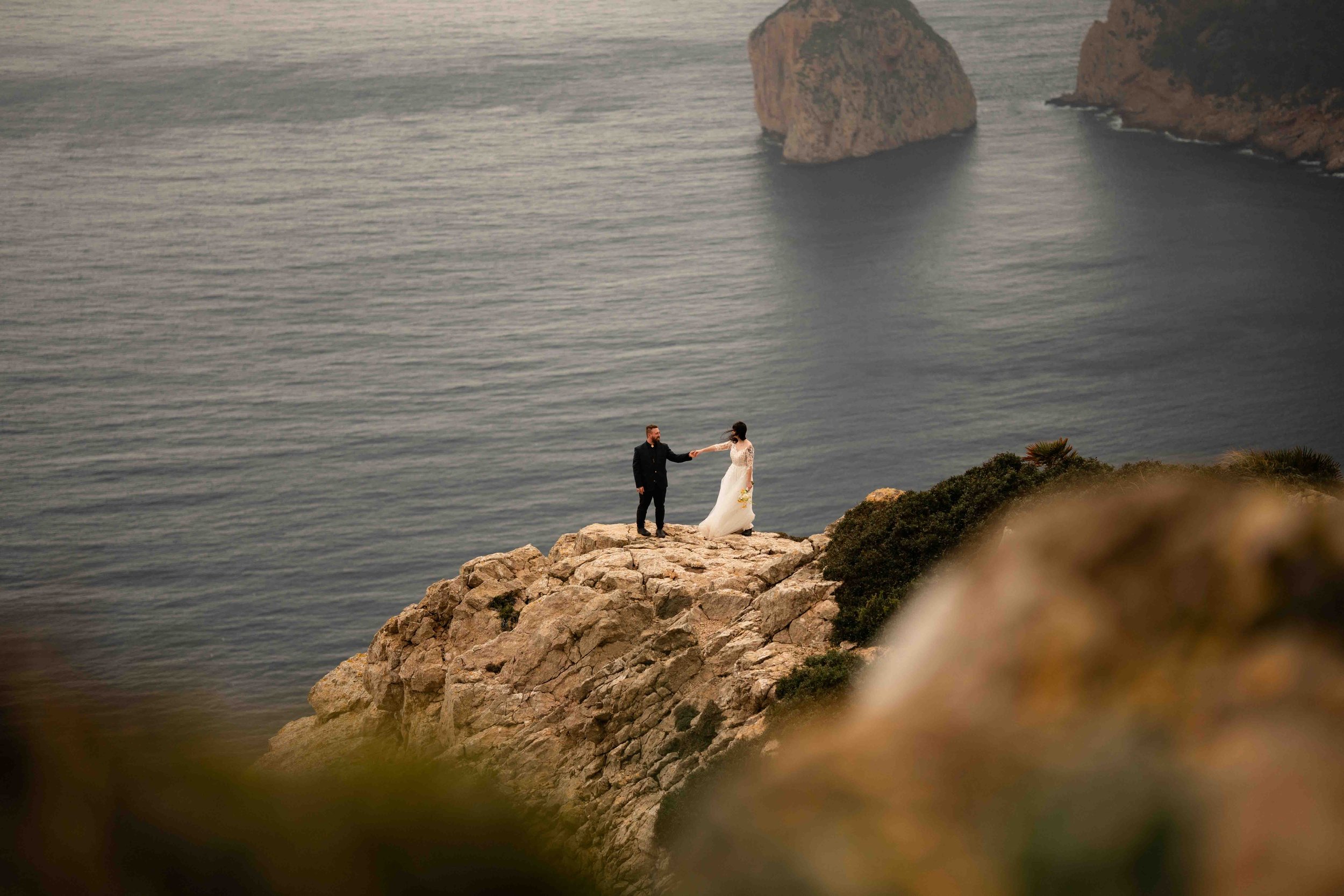 Elopement-Shooting auf Mallorca mit Kayla & Canyon