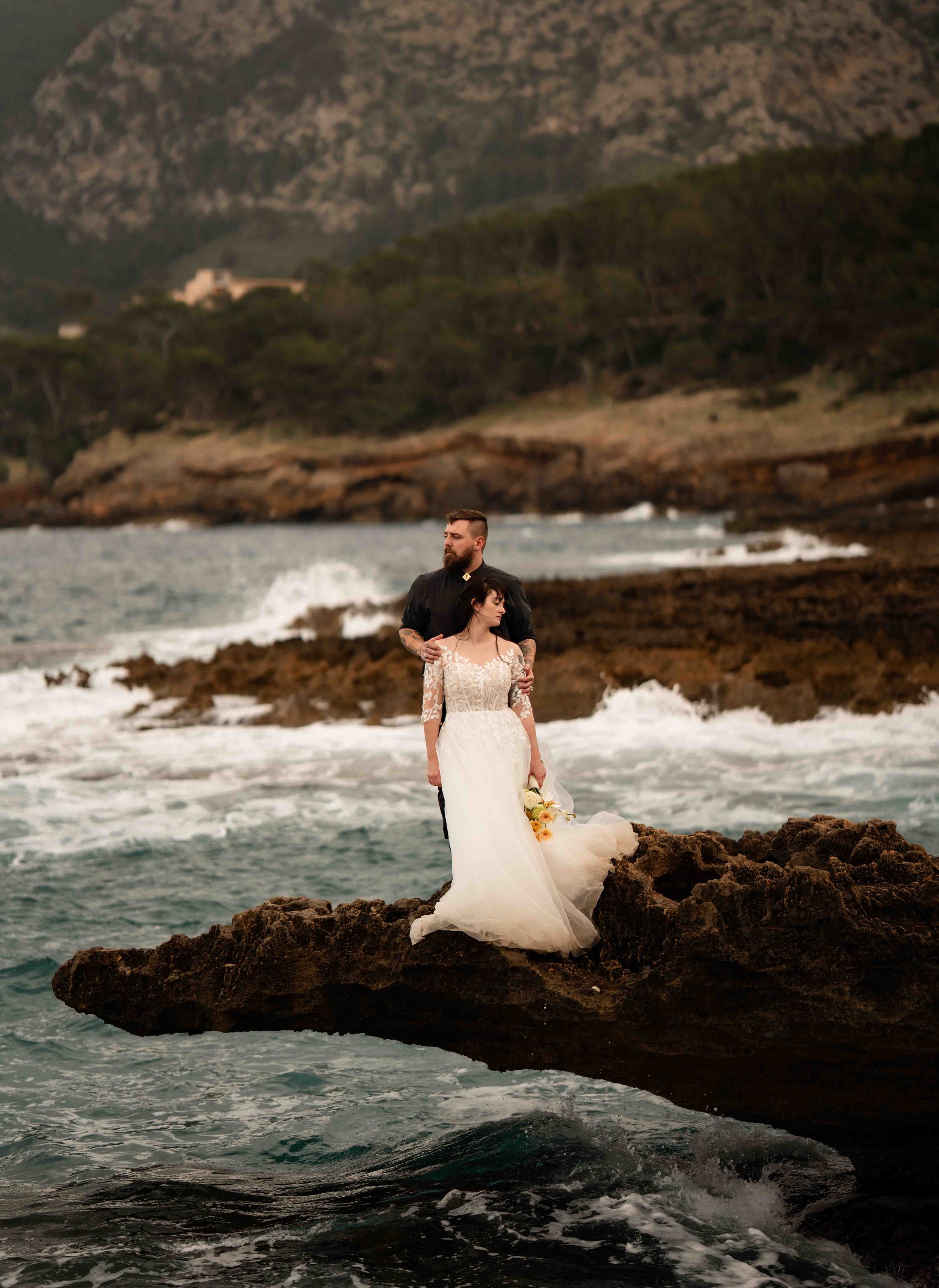 Elopement-Shooting auf Mallorca mit Kayla & Canyon